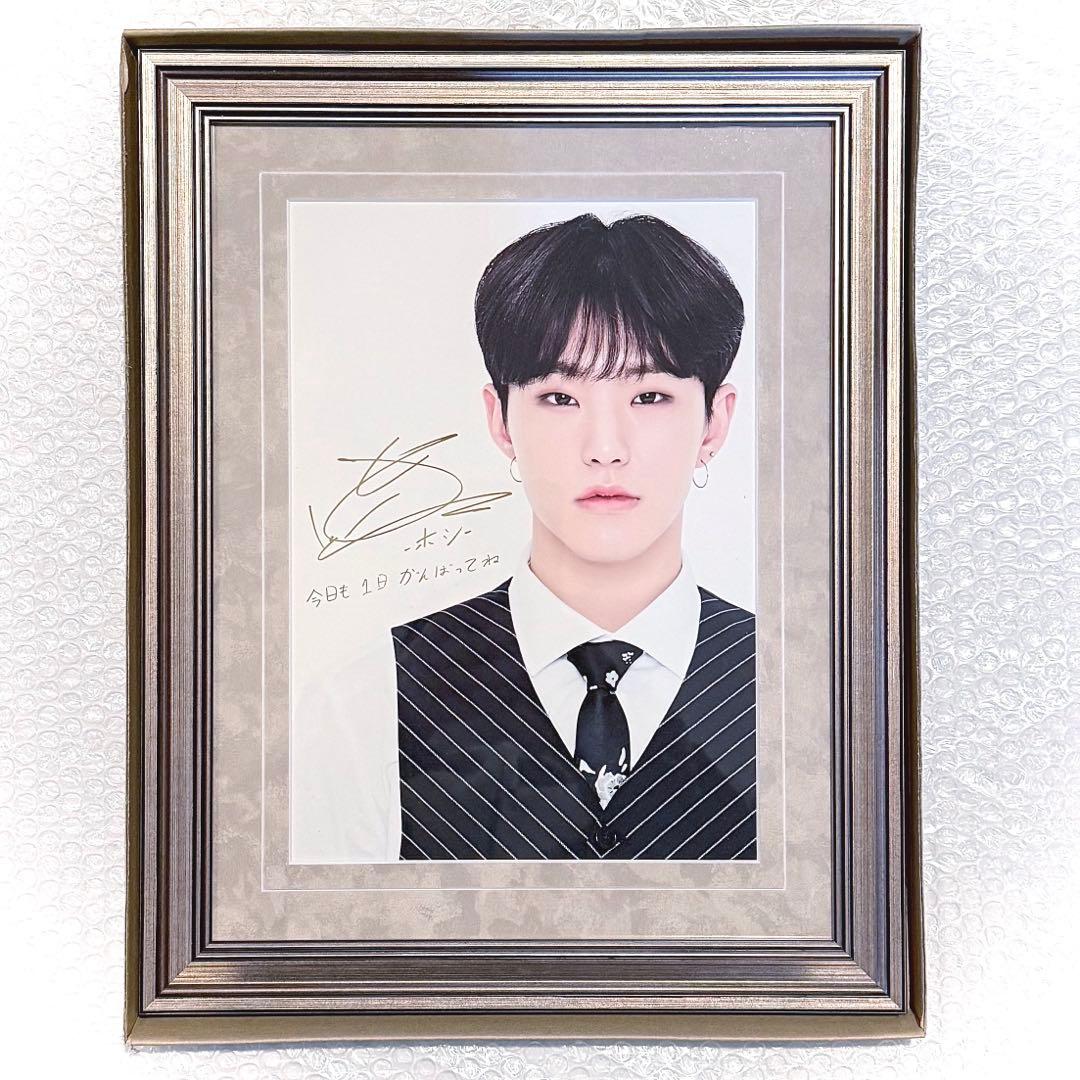 SEVENTEEN 公式商品 ホシ 日本限定 額装写真 額縁 セブチミュージアム