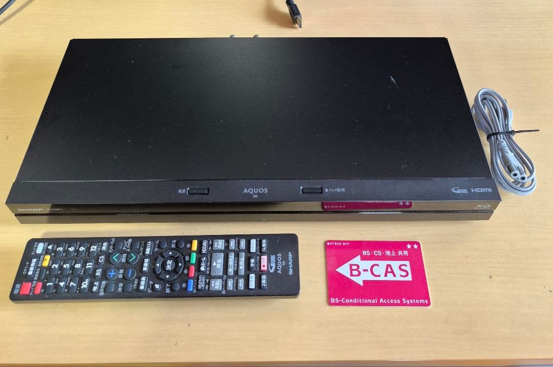 AQUOS ブルーレイレコーダー 2B-C10BT1