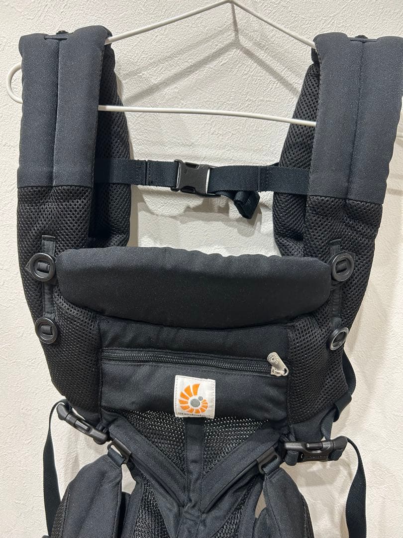 【美品】エルゴベビー 抱っこ紐 ブラック オムニ360 メッシュ