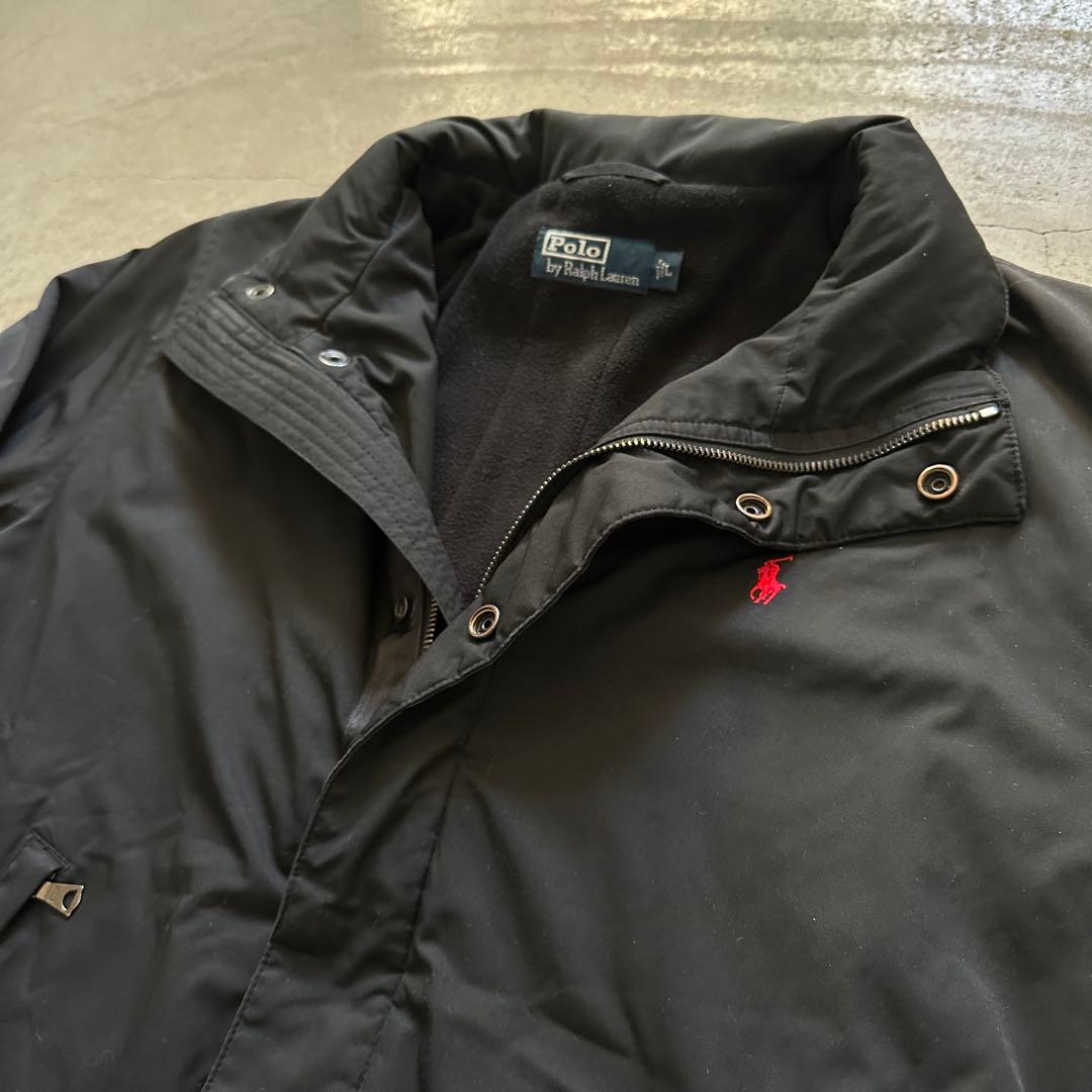 K*T様 90s ラルフローレン ウォームアップジャケット ブラック 裏フリース