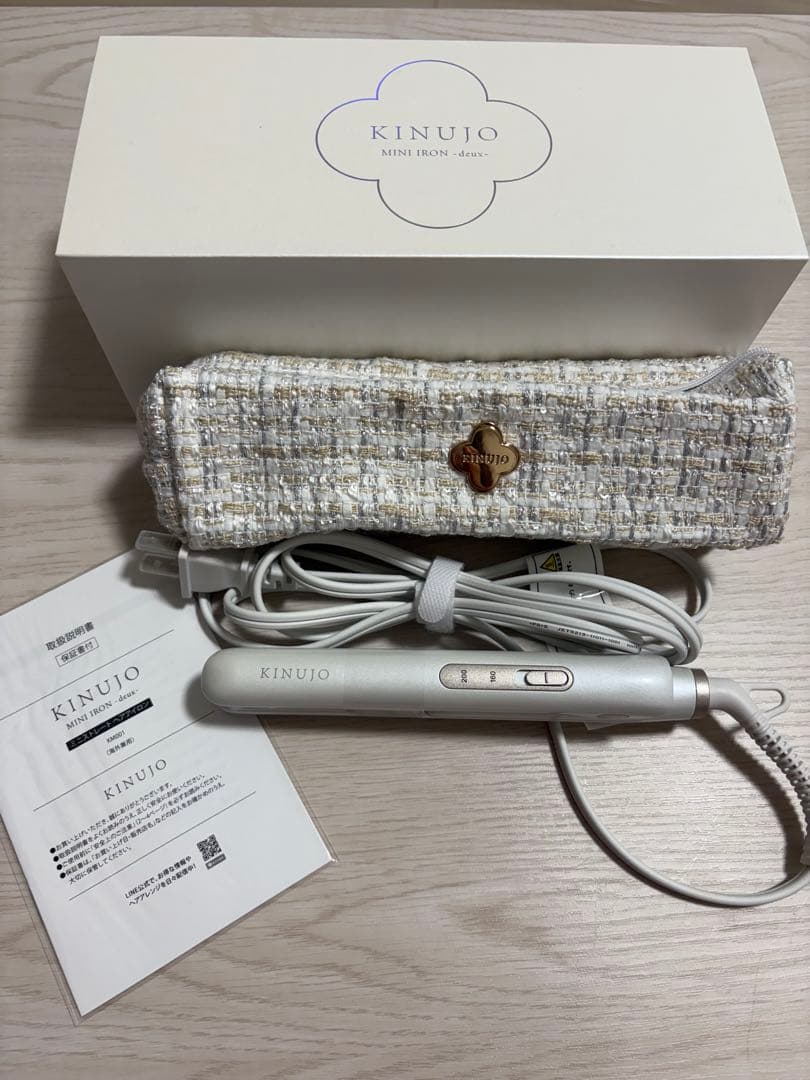 【美品】KINUIJO KM001 ストレートヘアアイロン