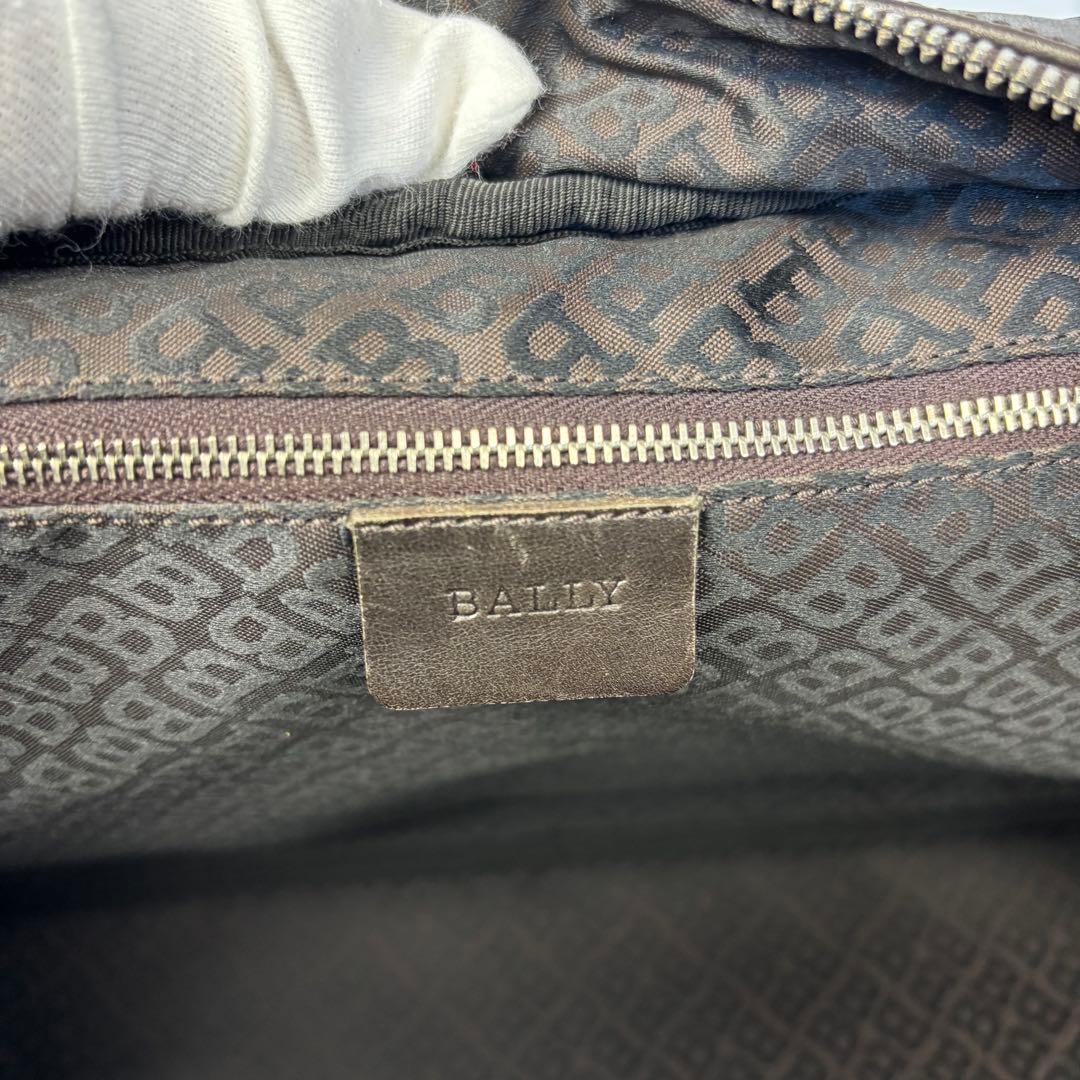 バリー トレインスポッティング レザー ボストン バッグ ブラウン