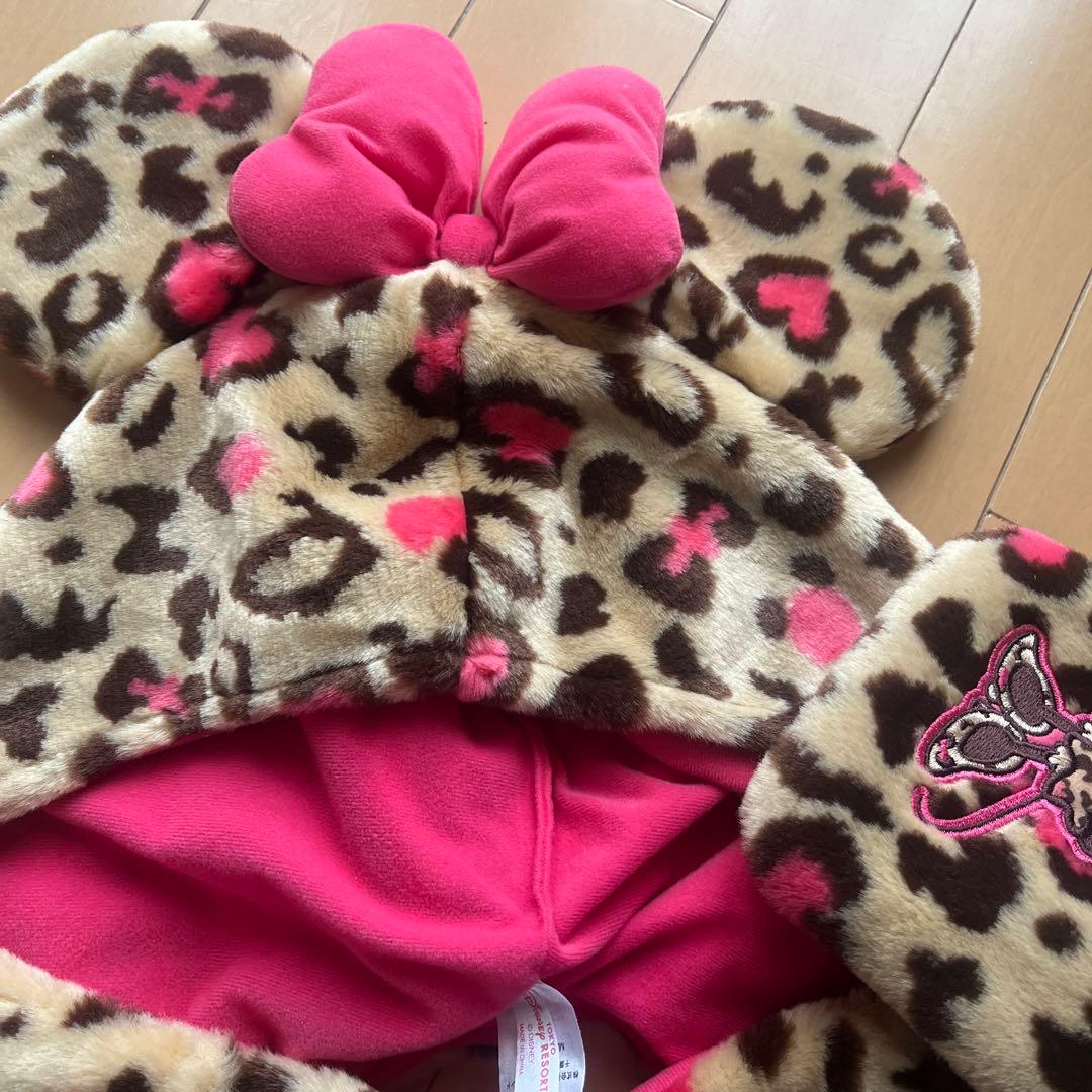 おぱ 東京ディズニーリゾート ヒョウ柄ミニー帽子　2つセット