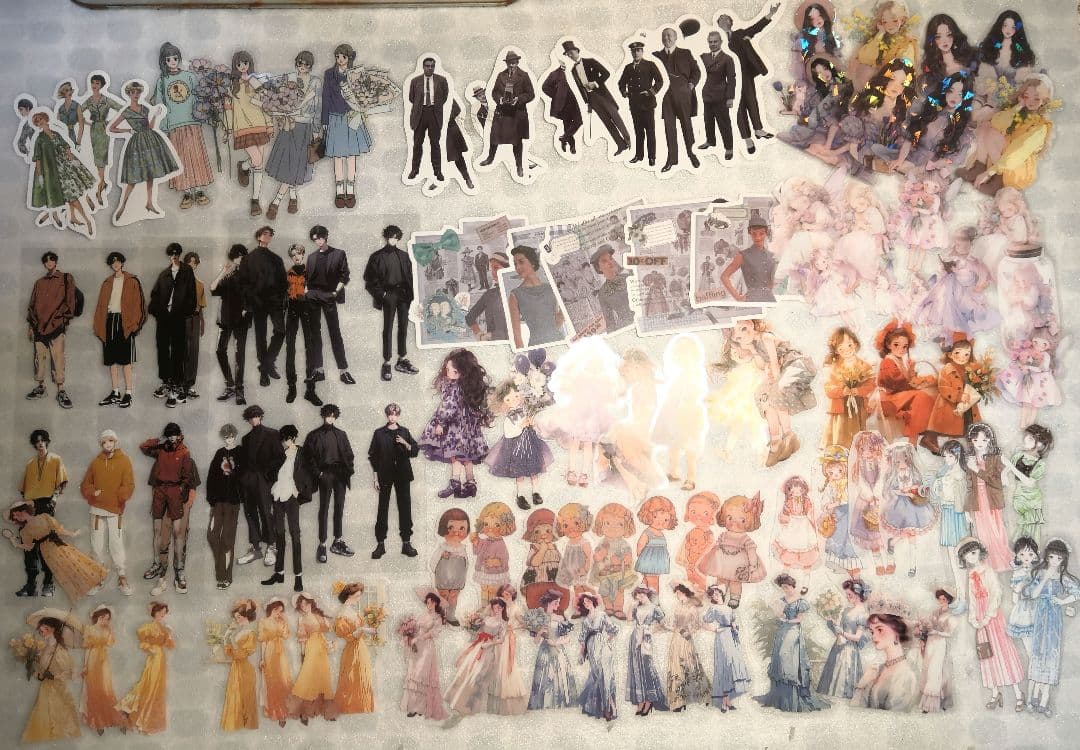 たいら様 まとめ 専門 ページ コラージュ素材 シール まとめ売り セット