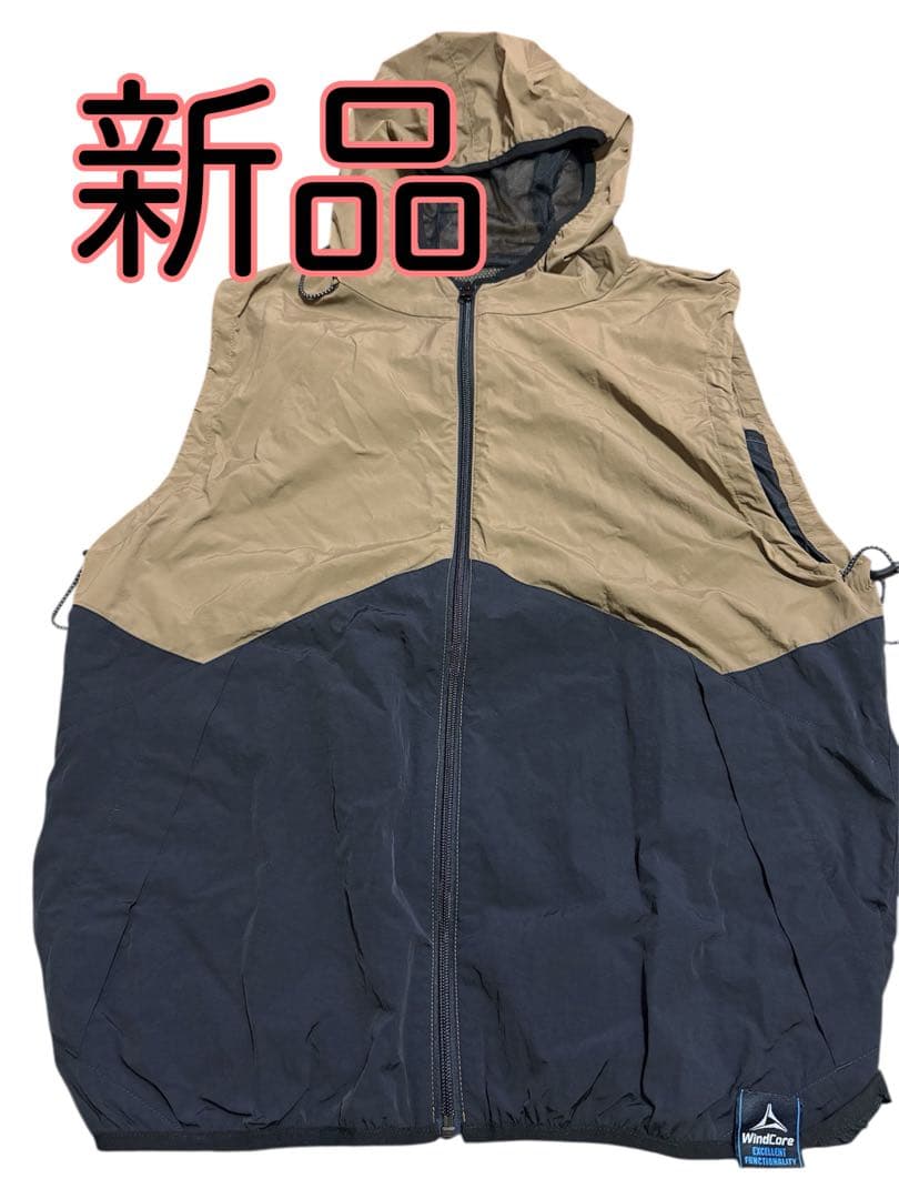 新品●サイズL●空調服➕ファン➕バッテリー➕スイッチ付きケーブル➕ファンカバー