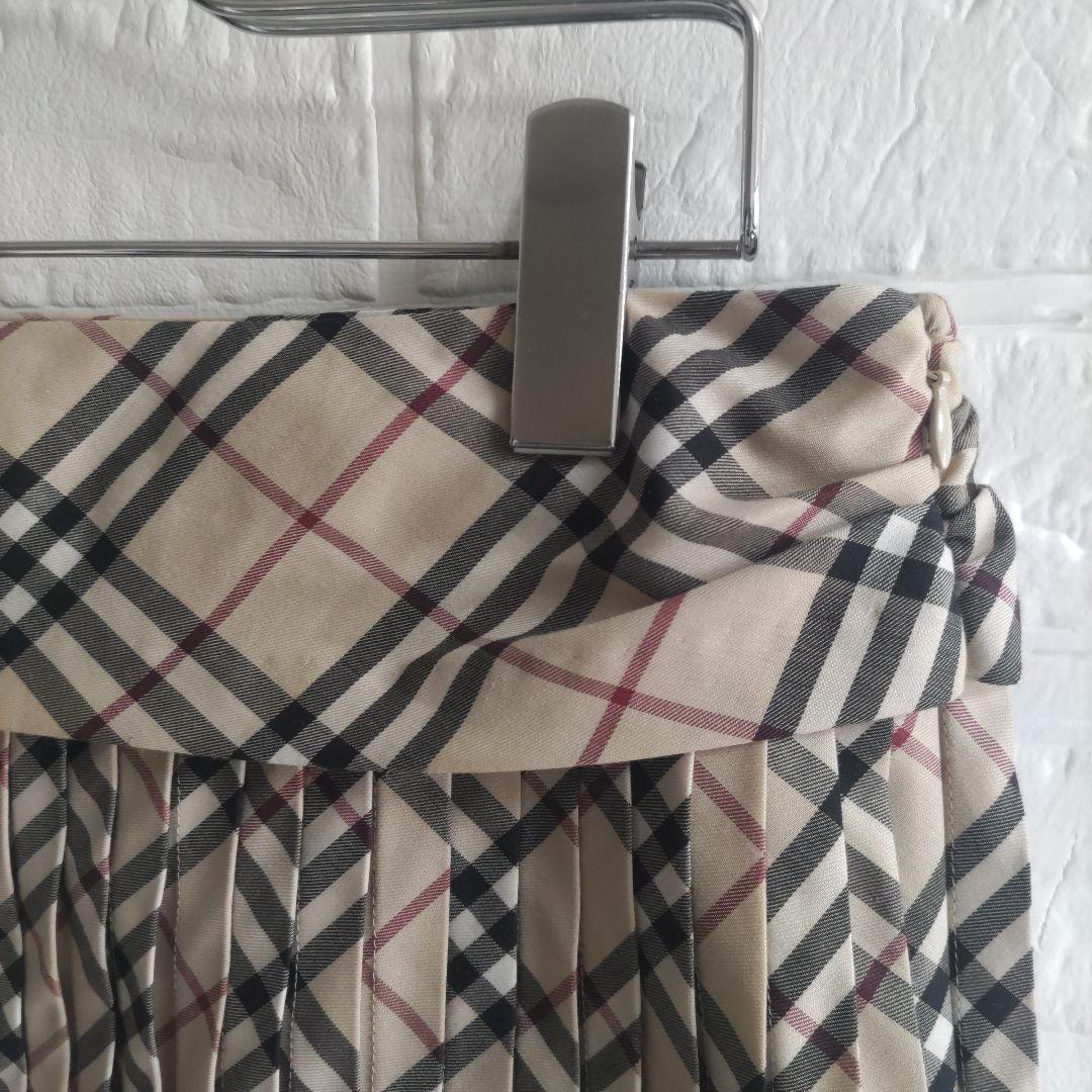 専用✨バーバリー　ブルーレーベル 　プリーツミニスカート　ノバチェック