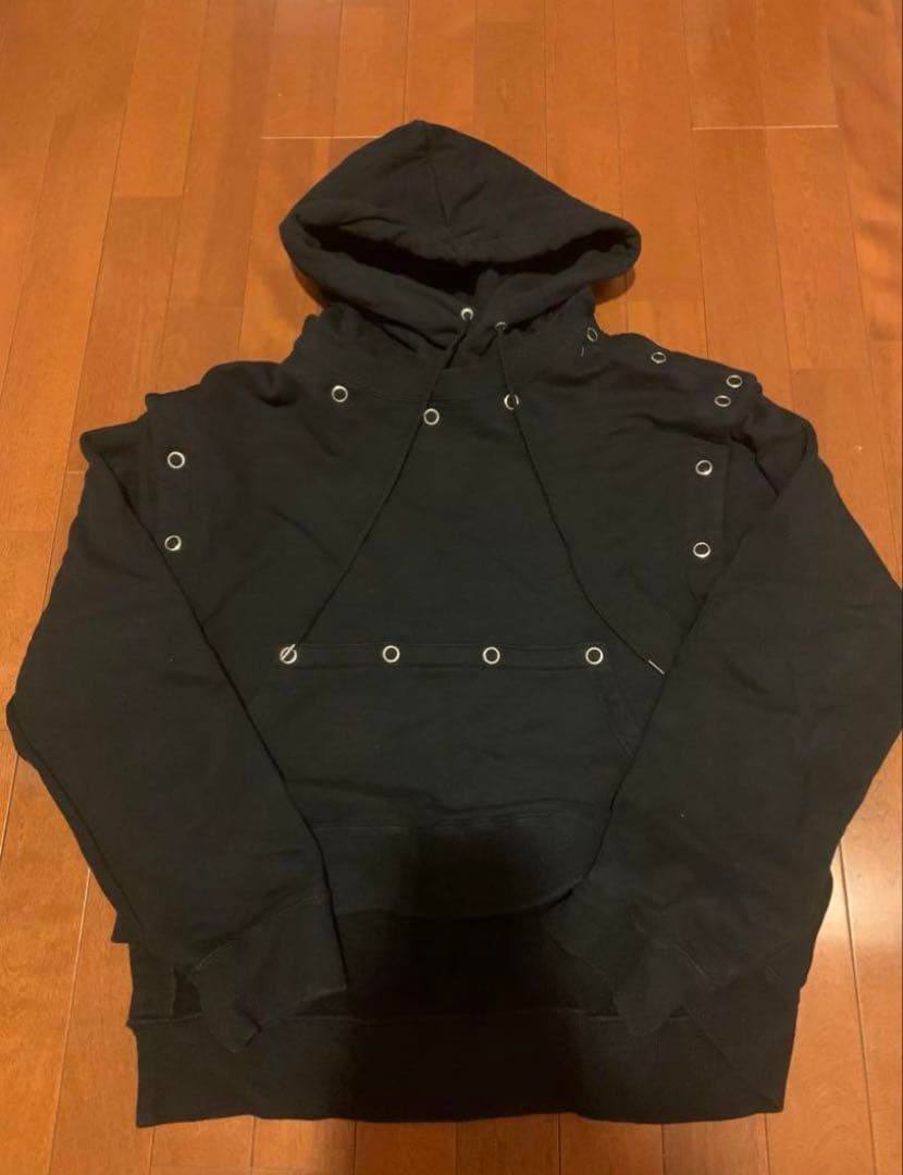 MIHARA YASUHIRO パーカー　BLACK 3way ミハラヤスヒロ