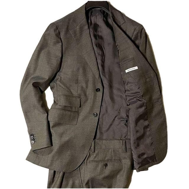 スーツカンパニー×カノニコ 20周年記念 グレンチェックスーツ 175 美品