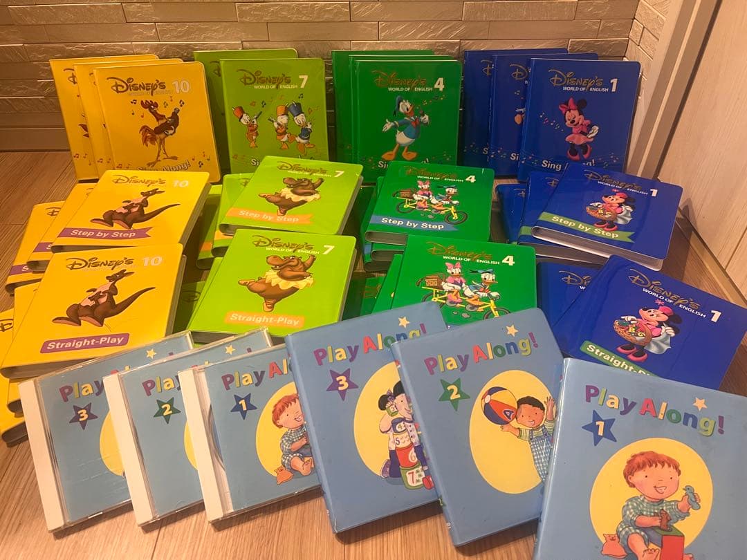 ディズニー英語システムWORLD OF ENGLISH DWE DVD CD