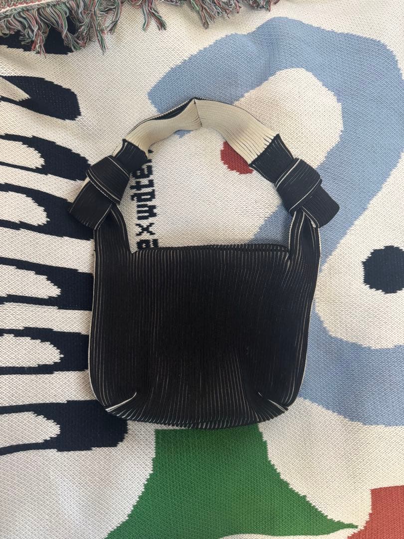 lastframe two tone obi bag ブラック×ホワイト