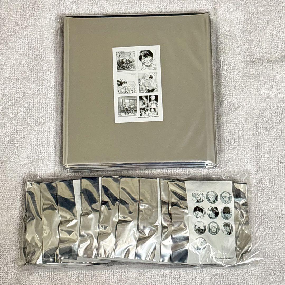 光が死んだ夏　トレーディング缶バッジPACK＆ミニ色紙PACK 2種セット 原作