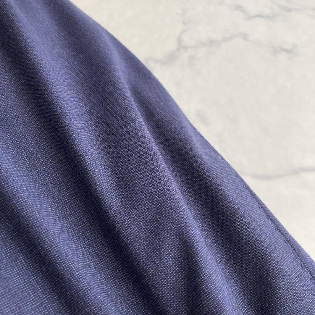 2XL相当◎【極美品】ユニバーサルランゲージ×伊REDA ネイビースーツ