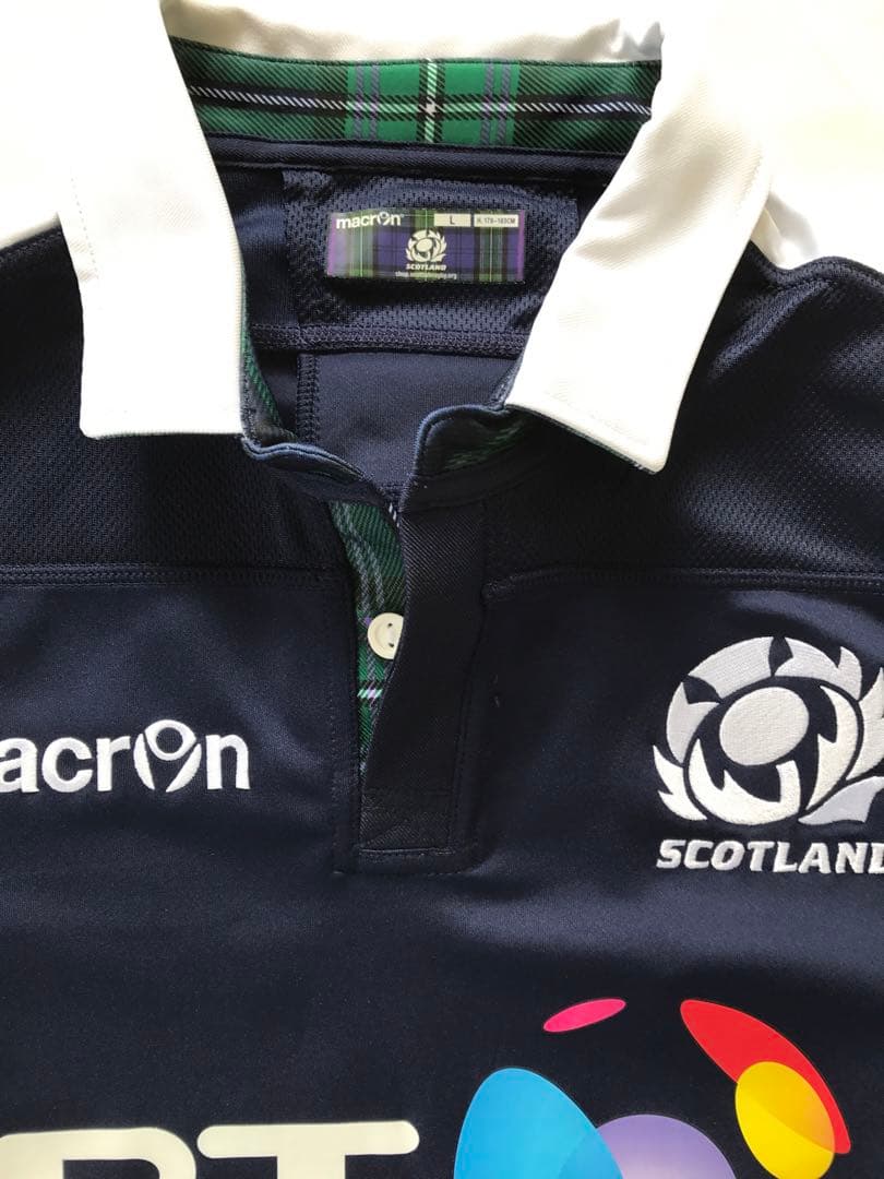 【うさぎ】元スコットランド代表グレイグ・レイドローの試合実使用ジャージ