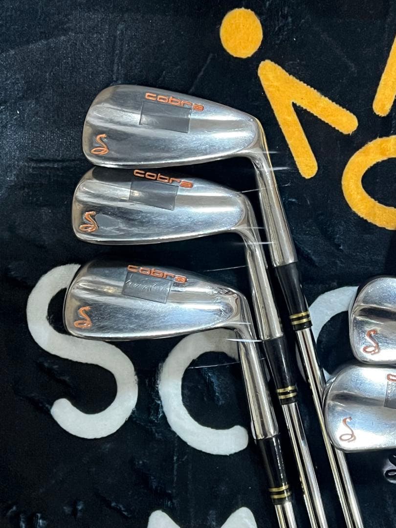 csnコブラ　プロモデルⅡ USアイアン4〜Pwセット☆レア☆