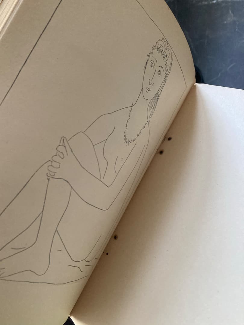 ピカソ素描集 PICASSO 54 DESSINS