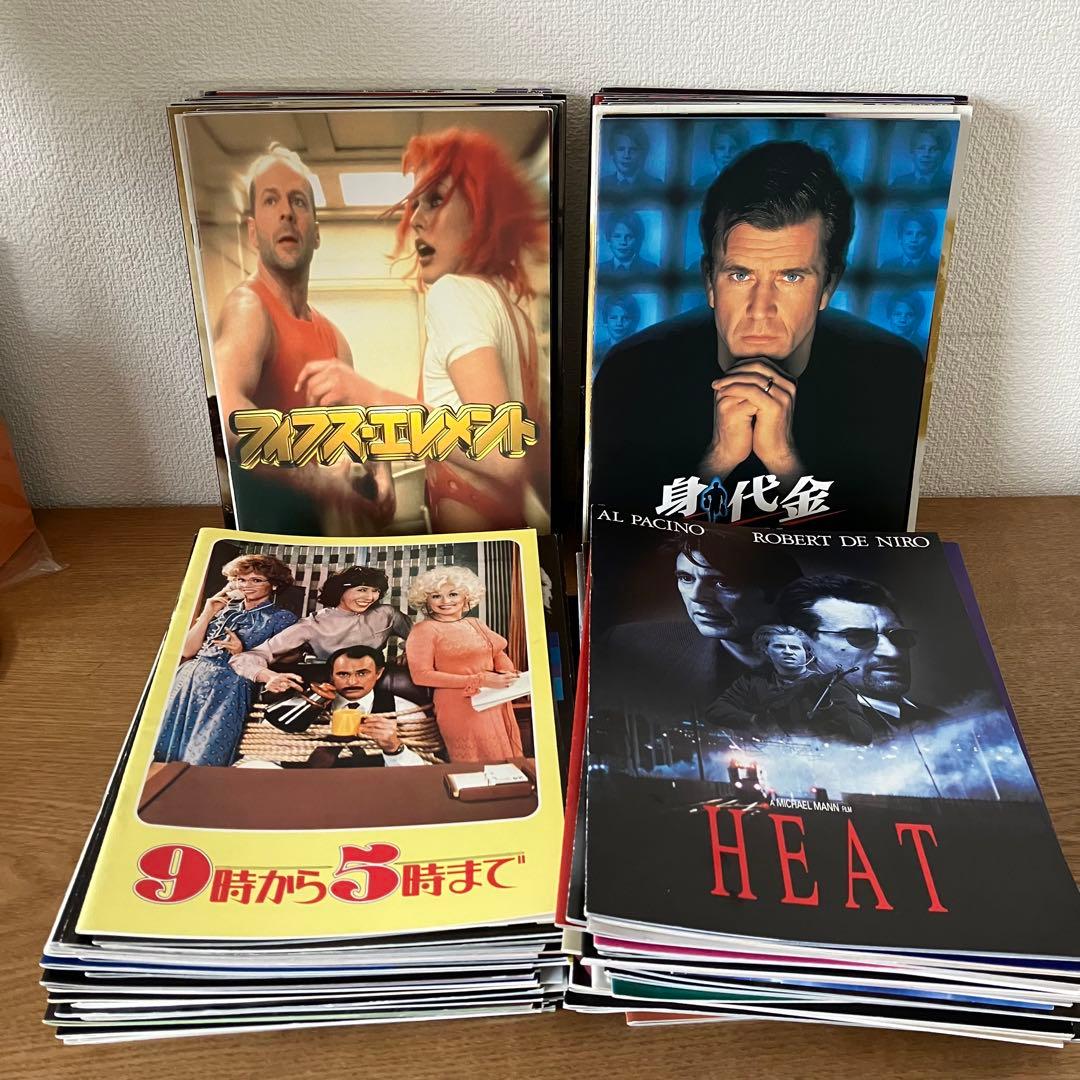 映画パンフレット　まとめ　セット　大量　１００冊以上　洋画　’70　’80