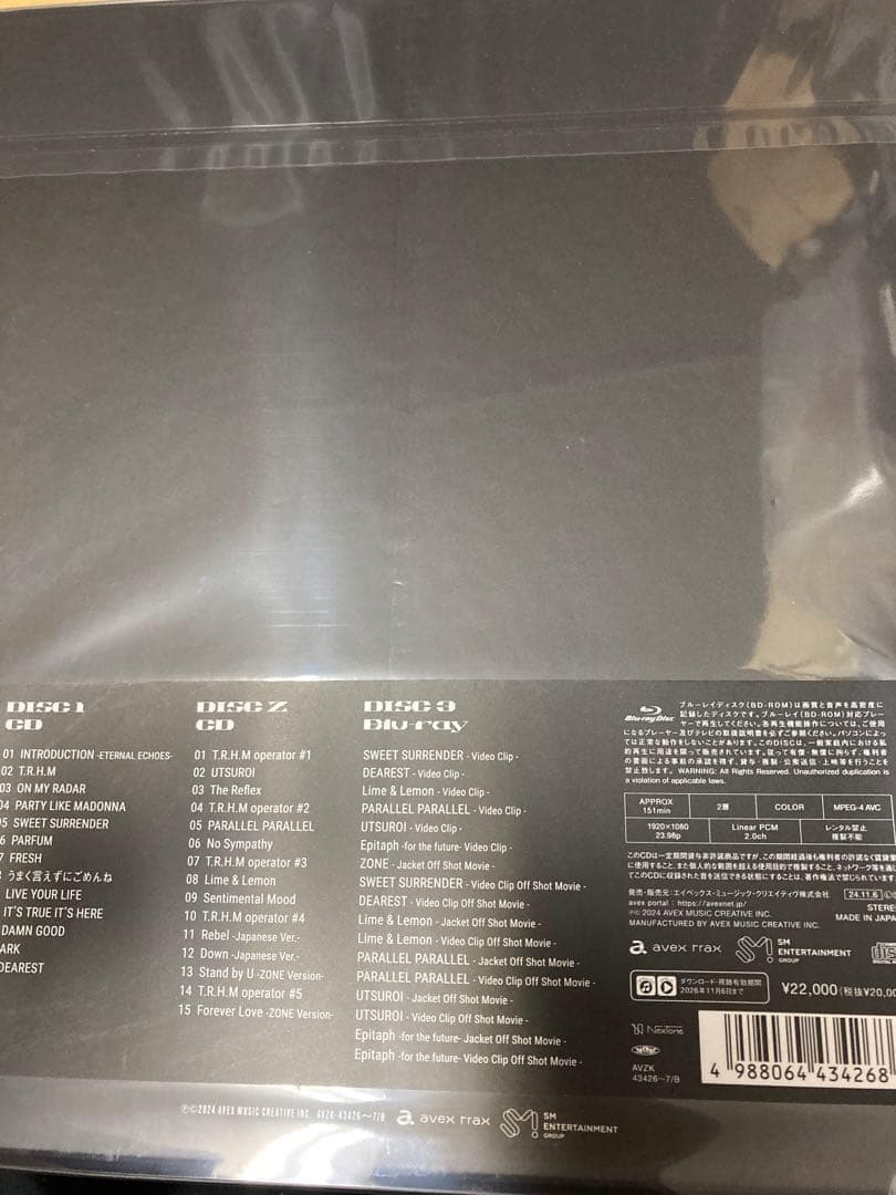 【新品未開封】東方神起 ZONE 初回限定盤20th豪華盤 Blu-ray