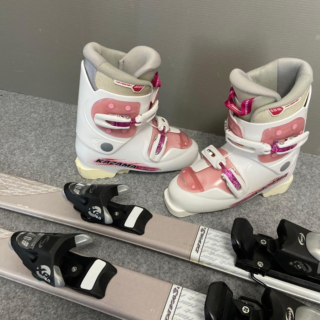 ★初心者向け★メンテ済 大人スキーセット 板148cm ブーツ24cm