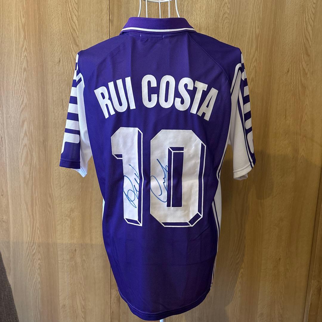 【FILA】フィオレンティーナ #10ルイコスタ選手サイン入り99年ホーム