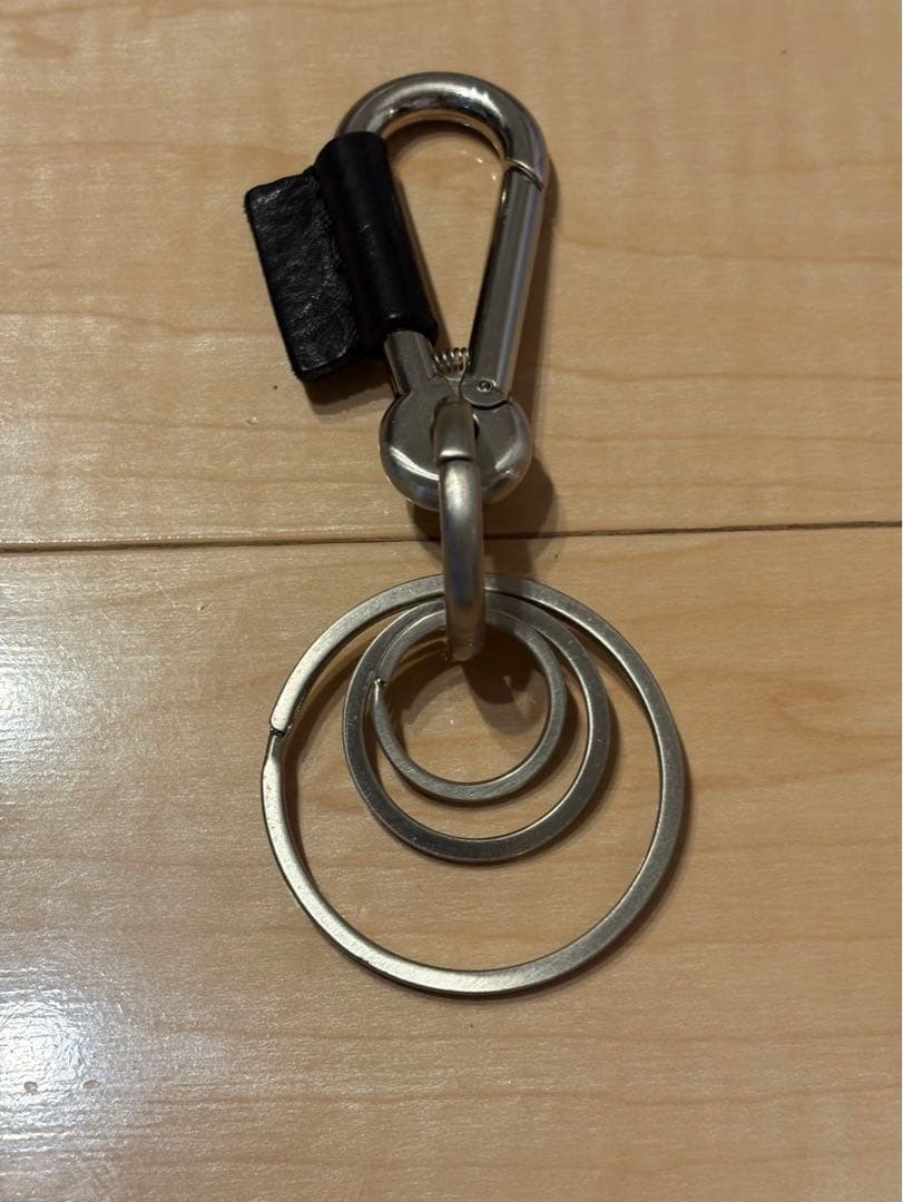 エンダースキーマ Hender Scheme カラビナ キーリング ブラック