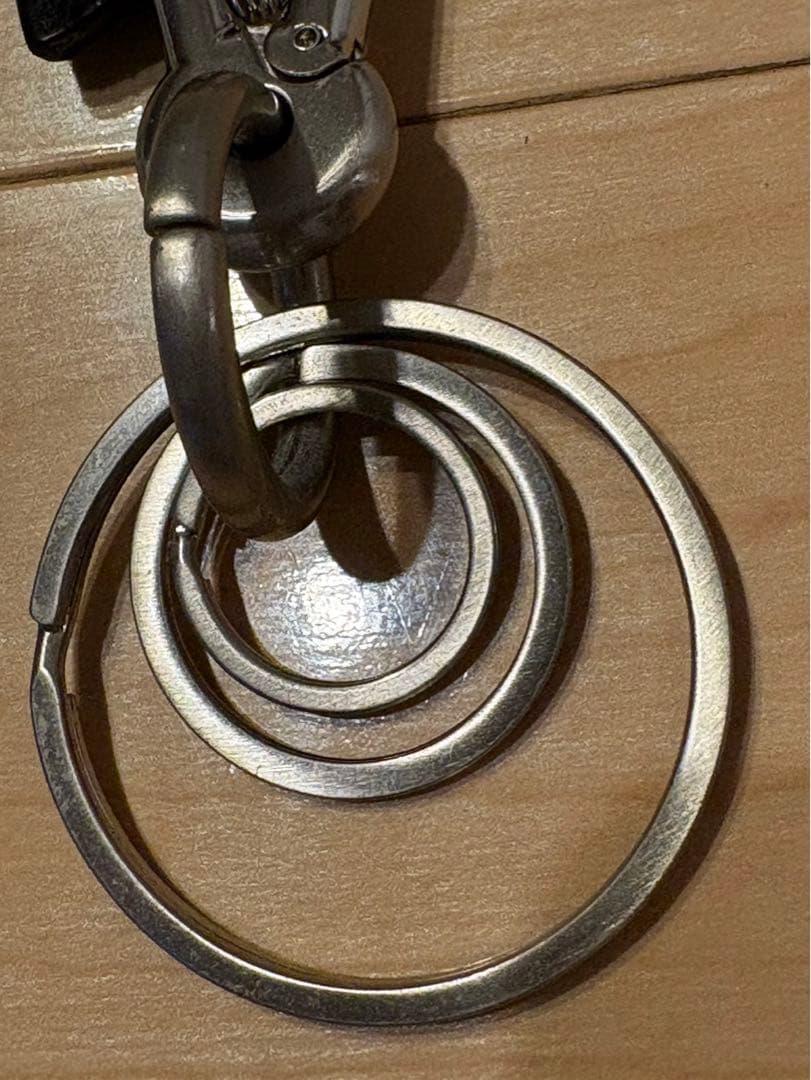 エンダースキーマ Hender Scheme カラビナ キーリング ブラック