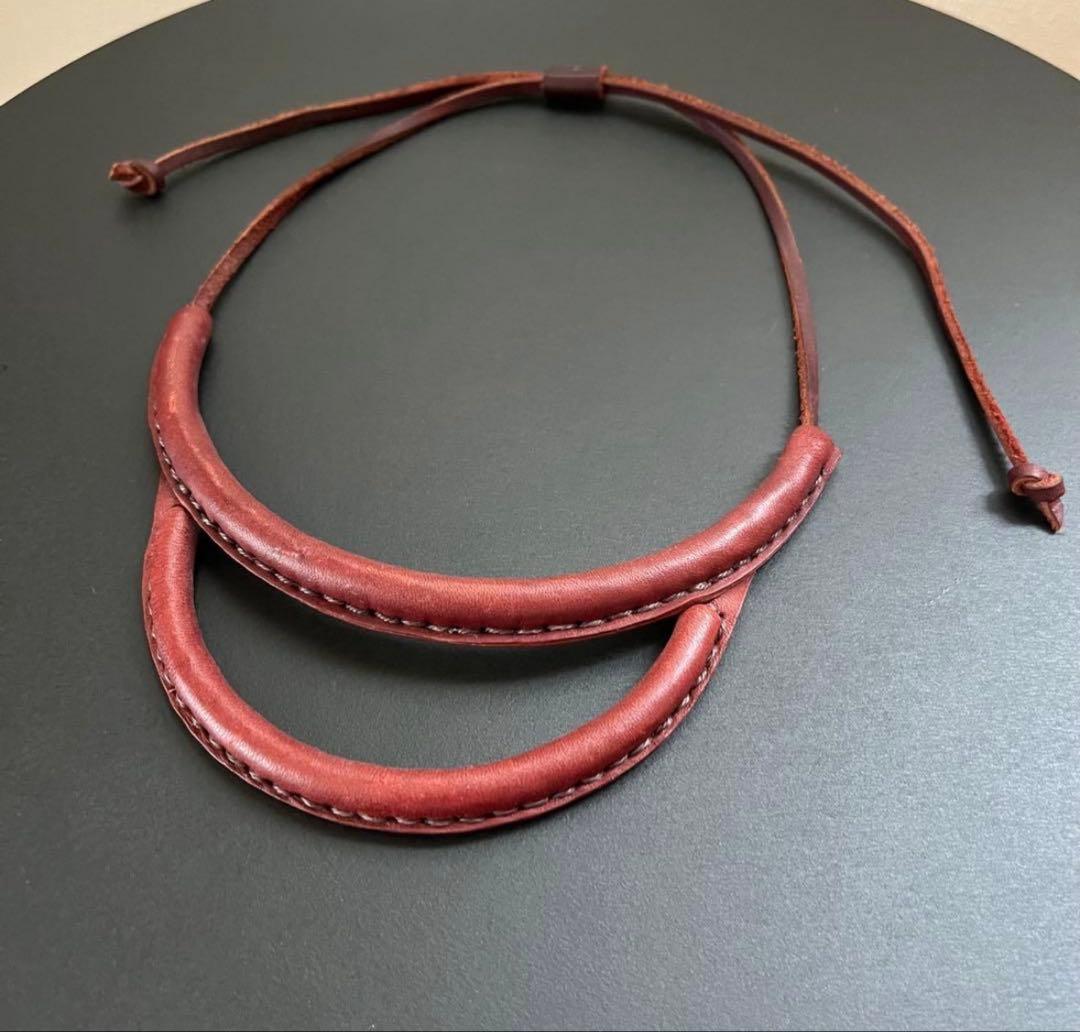 Crescioni クレッシオーニ レザー ネックレス sillage