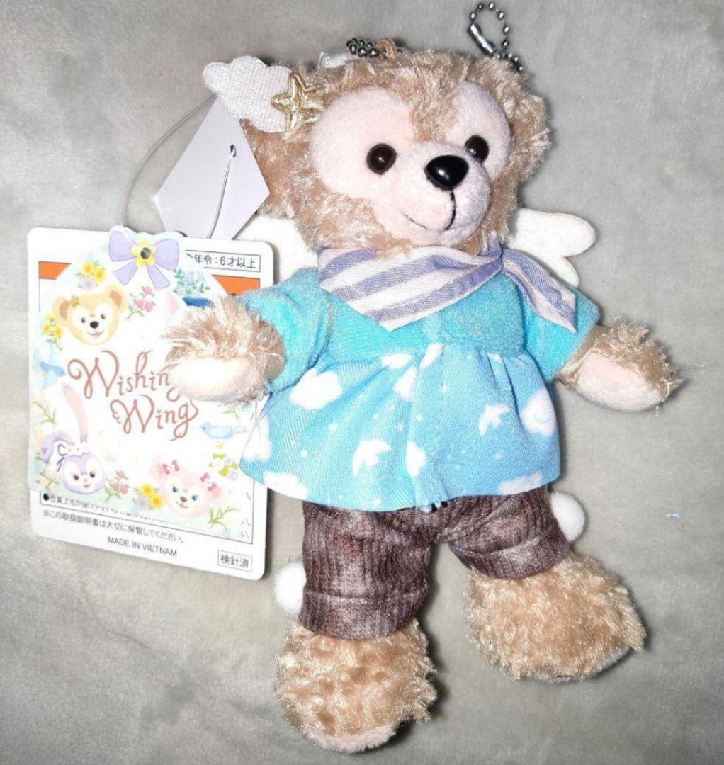 ディズニーシー　ウィッシングウィングス　ダッフィー　ぬいぐるみバッジ　5点