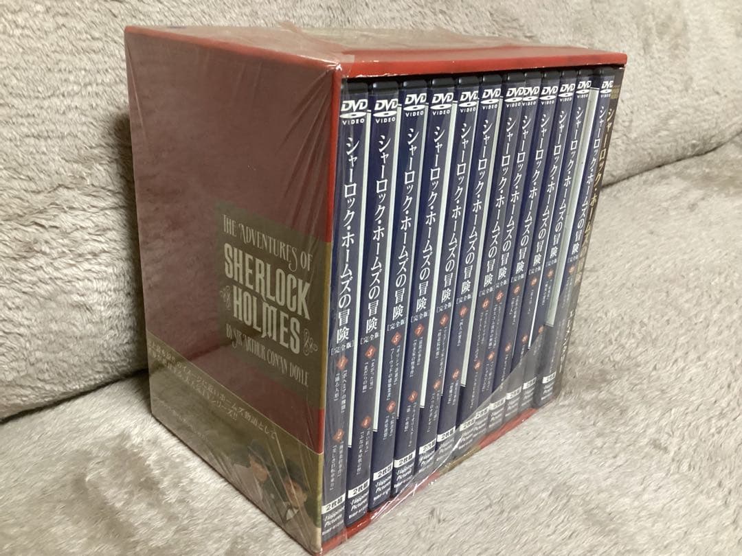 ハ*ド様 DVD-BOX シャーロック・ホームズの冒険 完全版 24枚組 冊子付