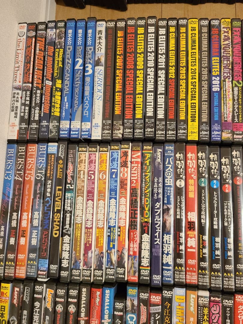 バス釣りDVDセット
