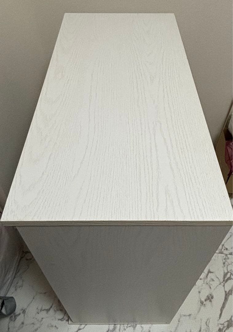 【はんこや】ホワイト4段チェスト