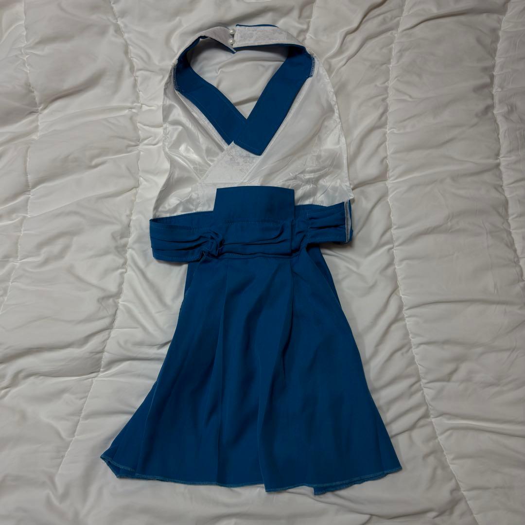 魔法少女にあこがれて マジアアズール 薄氷巫女 水神小夜 コスプレ衣装XL