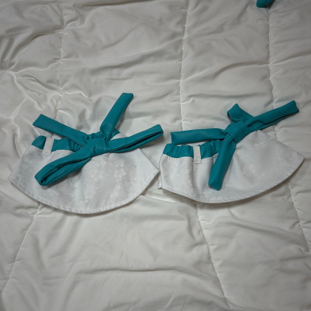 魔法少女にあこがれて マジアアズール 薄氷巫女 水神小夜 コスプレ衣装XL