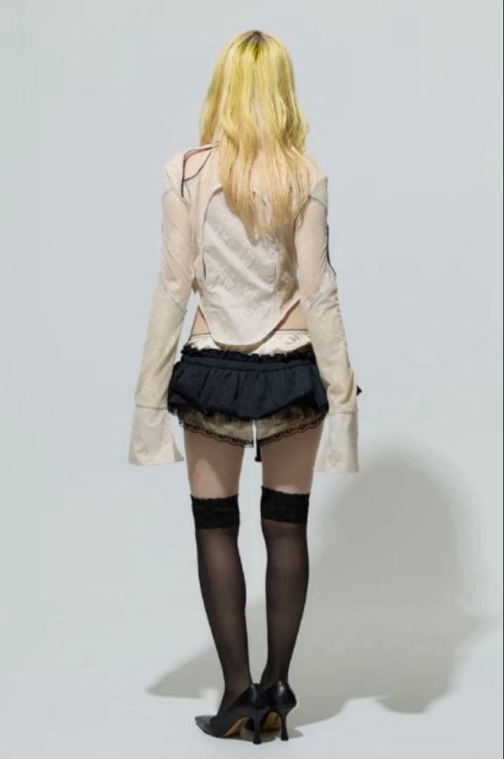 neith. Classic sweat tutu スカートBlack