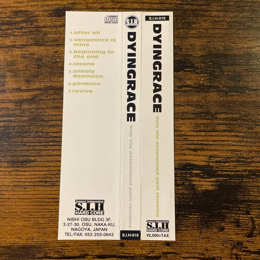 廃盤　DYINGRACE/Only The Determined Path