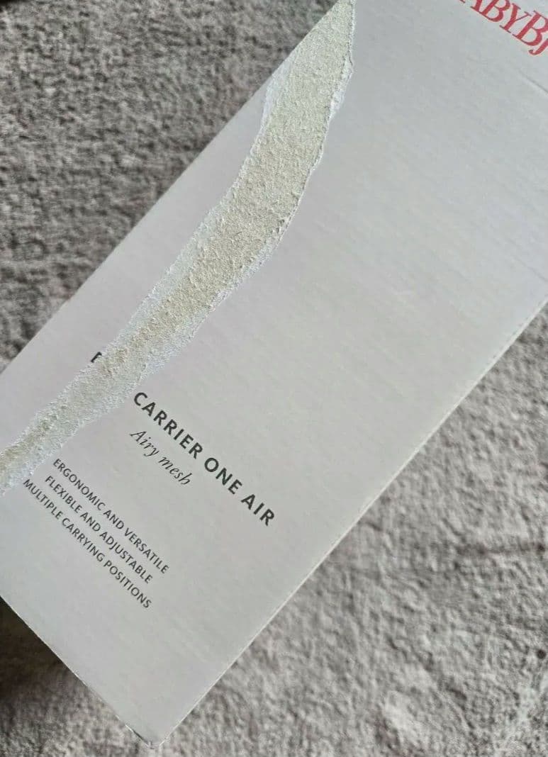 BABYBJÖRN ONE KAI Air 抱っこ紐 グレージュ メッシュ