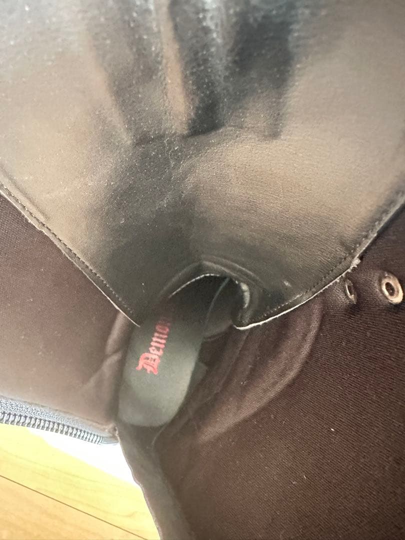 DEMONIA 厚底ブーツ ブラック　クーザ　QOOZA デモニア