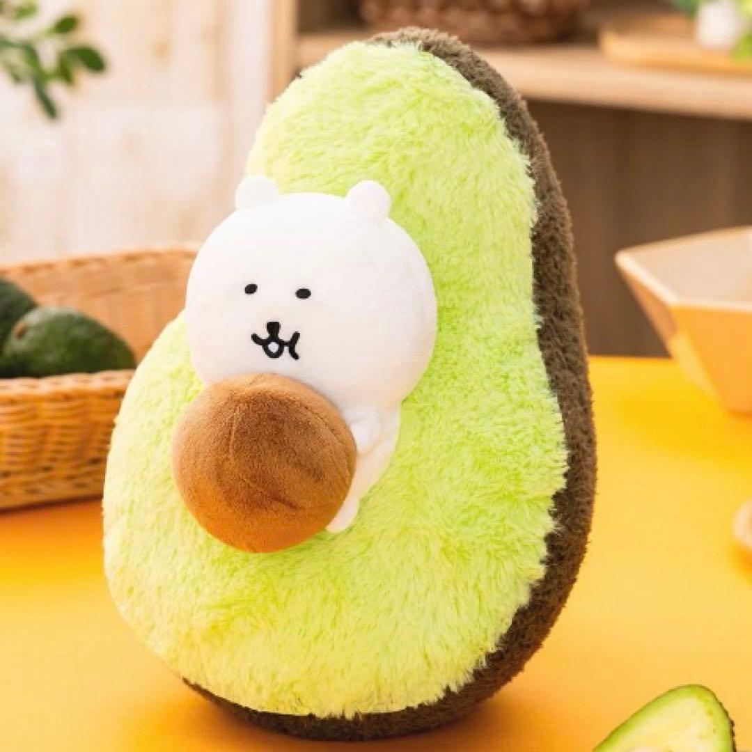 ナガノのくま　ぬいぐるみ　マスコット　桃　アボカド　たこつき　ステッカー