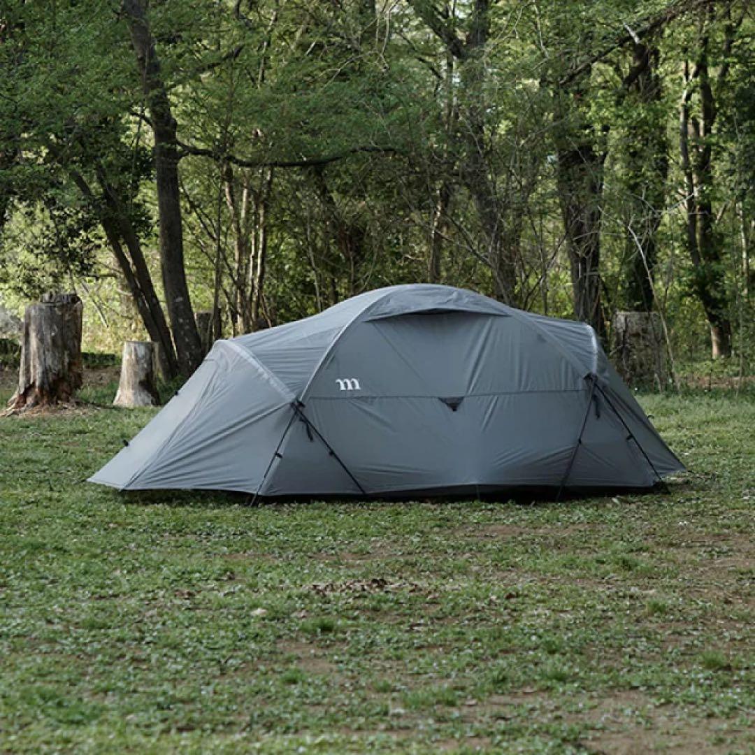 【美品】 muraco ムラコ NORM 2P GREY テント