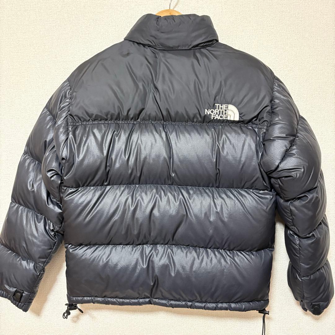 90s ノースフェイス ヌプシ ダウン 700 ブラック メンズS ヴィンテージ