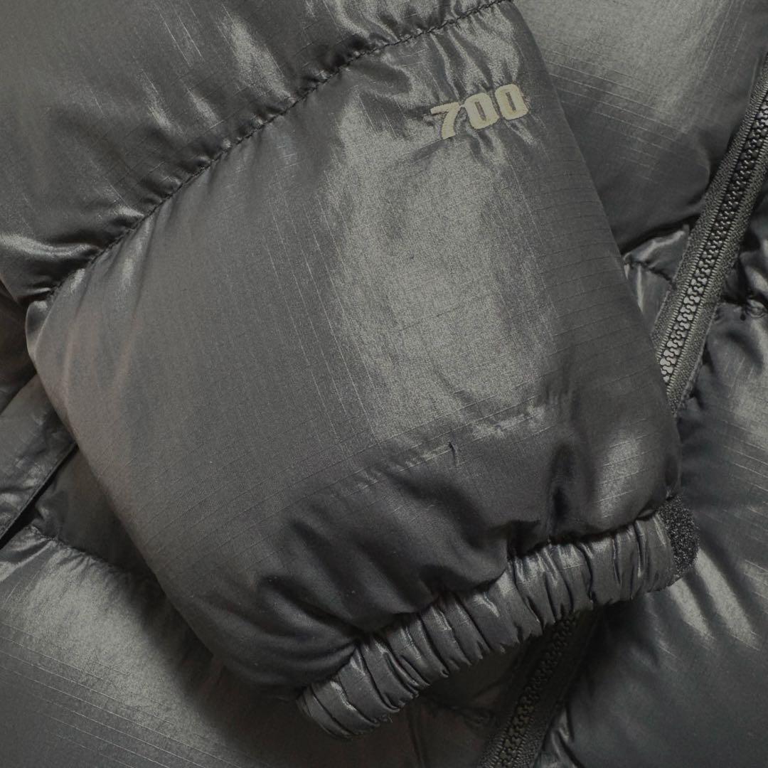 90s ノースフェイス ヌプシ ダウン 700 ブラック メンズS ヴィンテージ