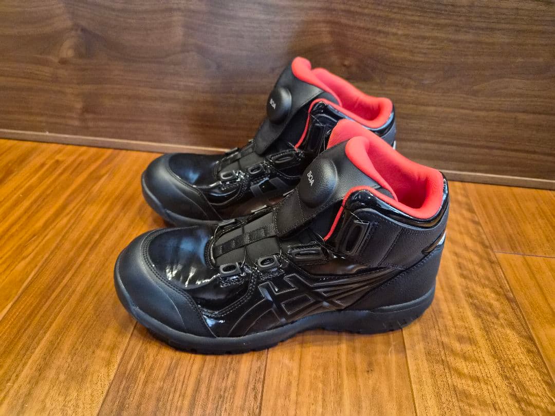 ASICS 安全靴 CP304 ブラック/ブラック限定色