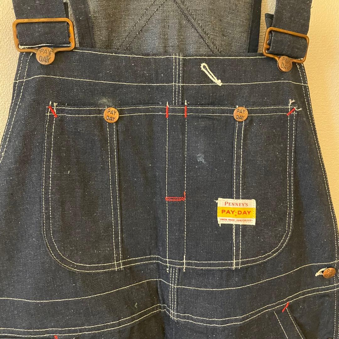 デッドストック 50s PayDay ペイデイ オーバーオール サロペット