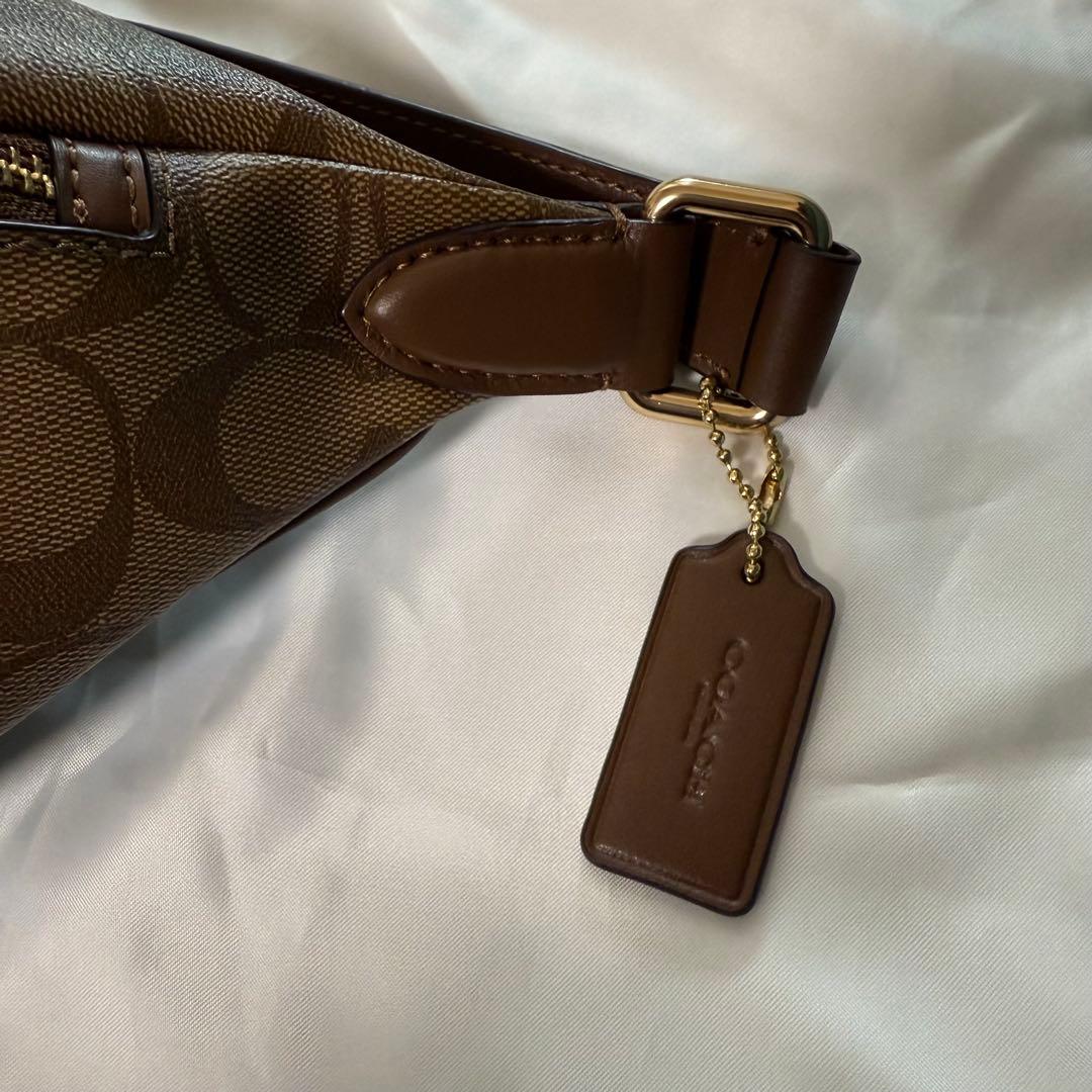 即購入不可【専用】COACH ウエスト ボディバッグ ブラウン保存袋付き