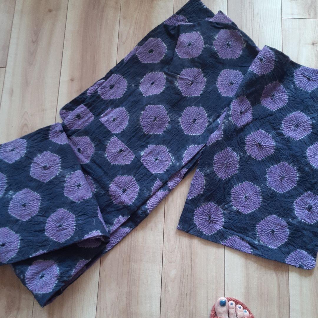 有松絞り浴衣　伝統工芸