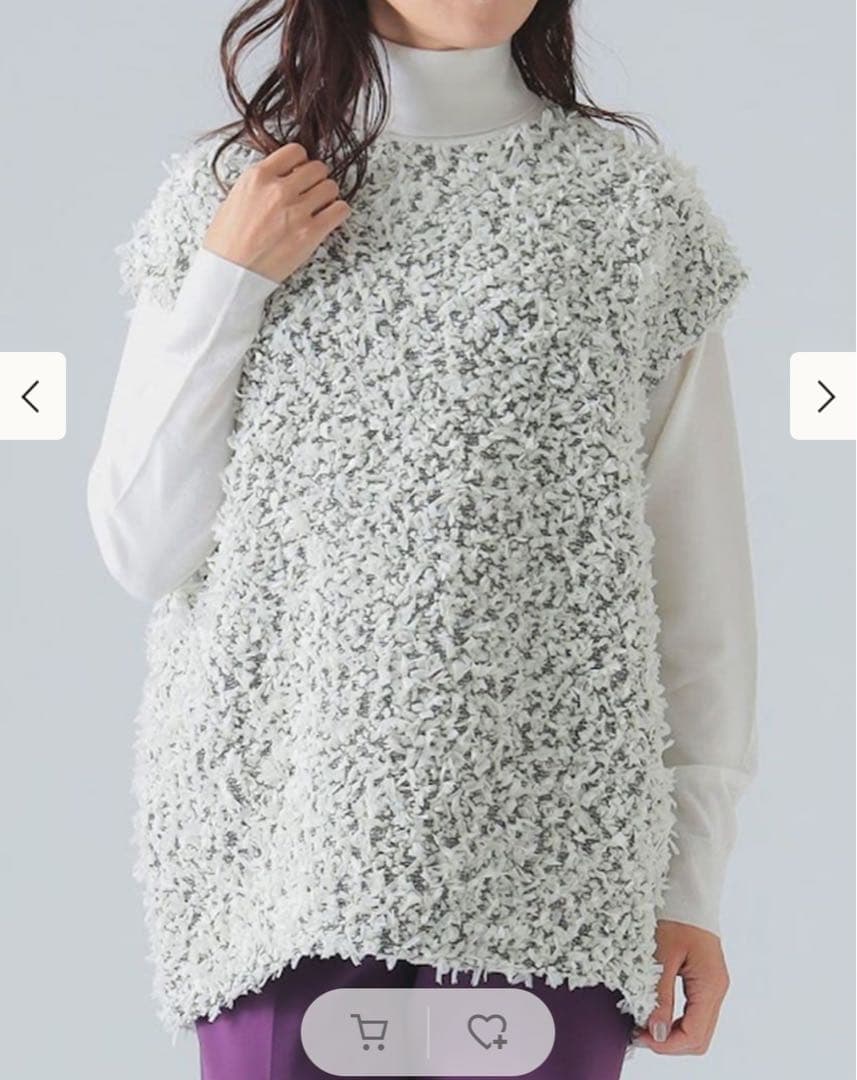 最終❤︎美品❤︎EFFE BEAMS❤︎カラミリボンブラウス