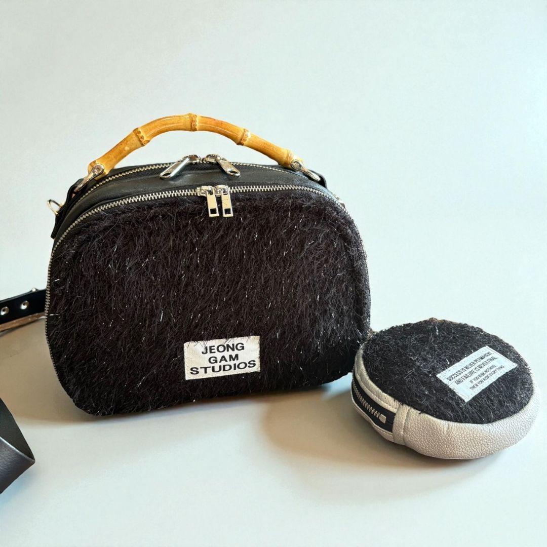 Wallet shoulder bag ポーチ付き／シルバー金具