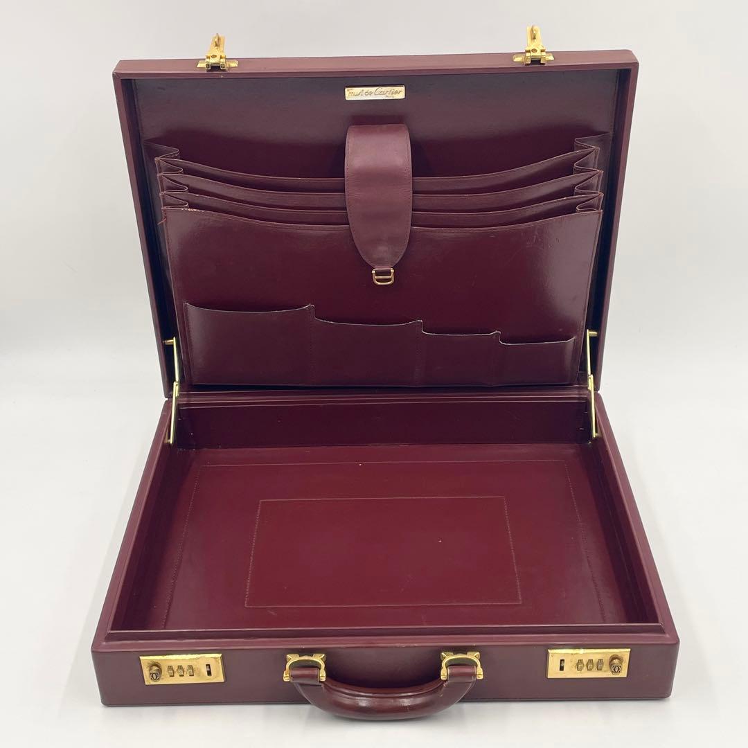 Cartier カルティエアタッシュケース マストラインダイヤルロック ビシネス