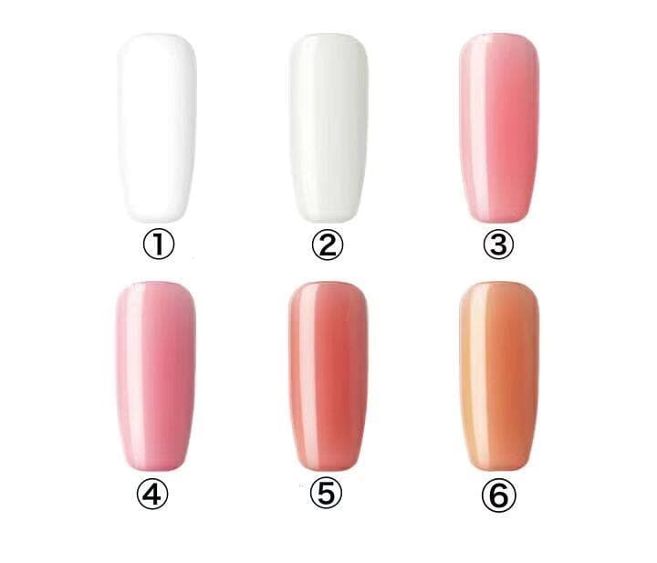 ポリジェル10色セット　セルフネイル　カラージェル  ネイル　スカルプ　長さ出し