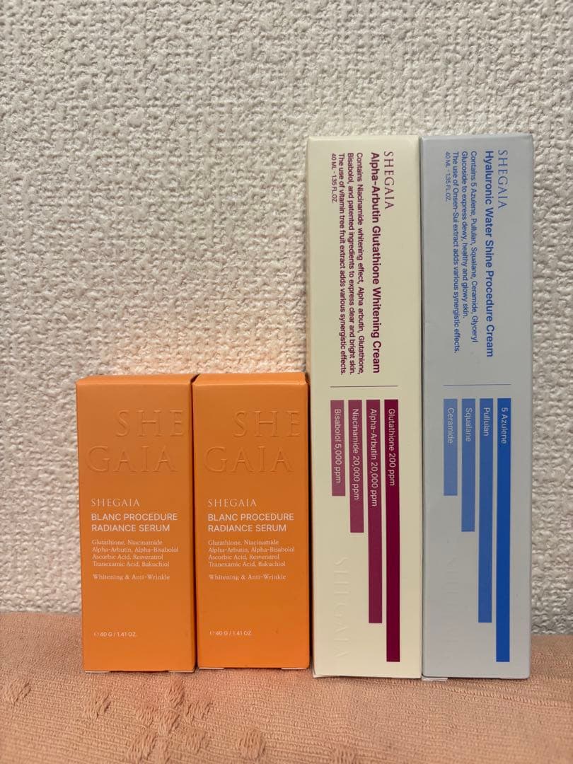 SHEGAIAセラム＆クリームセット