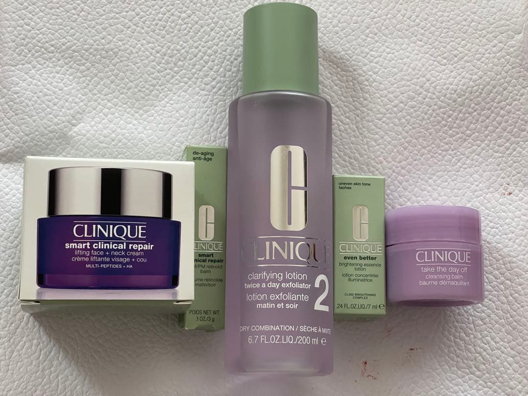 クリニーク　エイジング　美容　クリーム　スティック　サンプル　拭き取り化粧水